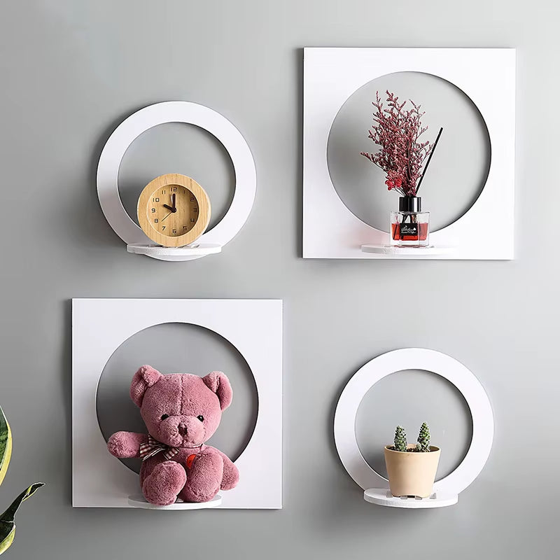 Wall Shelf Storage Rack Home Storage Organization Storage Shelf Closet Organizer Spice Wooden Shelf Organizer Shelves for Wall